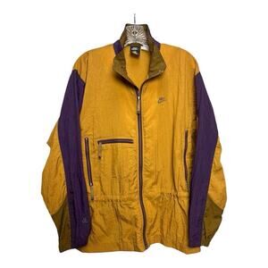 Vtg Nike ACG Color Block Multicolor Half-Zip Pullover Jacket Sz M 90s Gorpcore